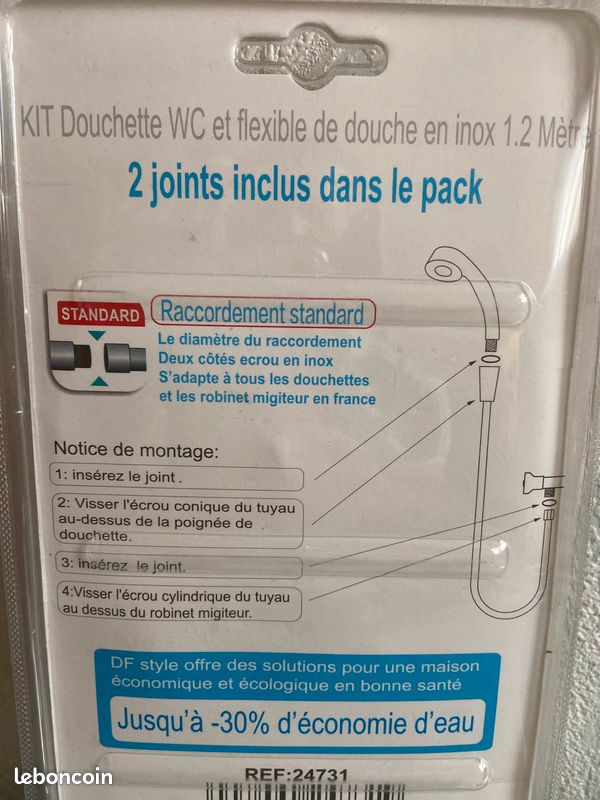 Kit hygiène douchette WC (image 3)