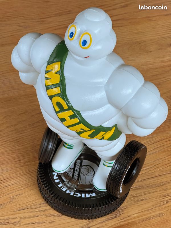 Figurine Michelin Bibendum Résine 13,5 Cm – M6 Interactions 2007 (rare, Sans Boîte)