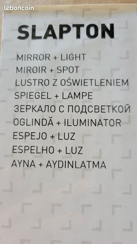 Miroir lumineux salle de bain (image 4)
