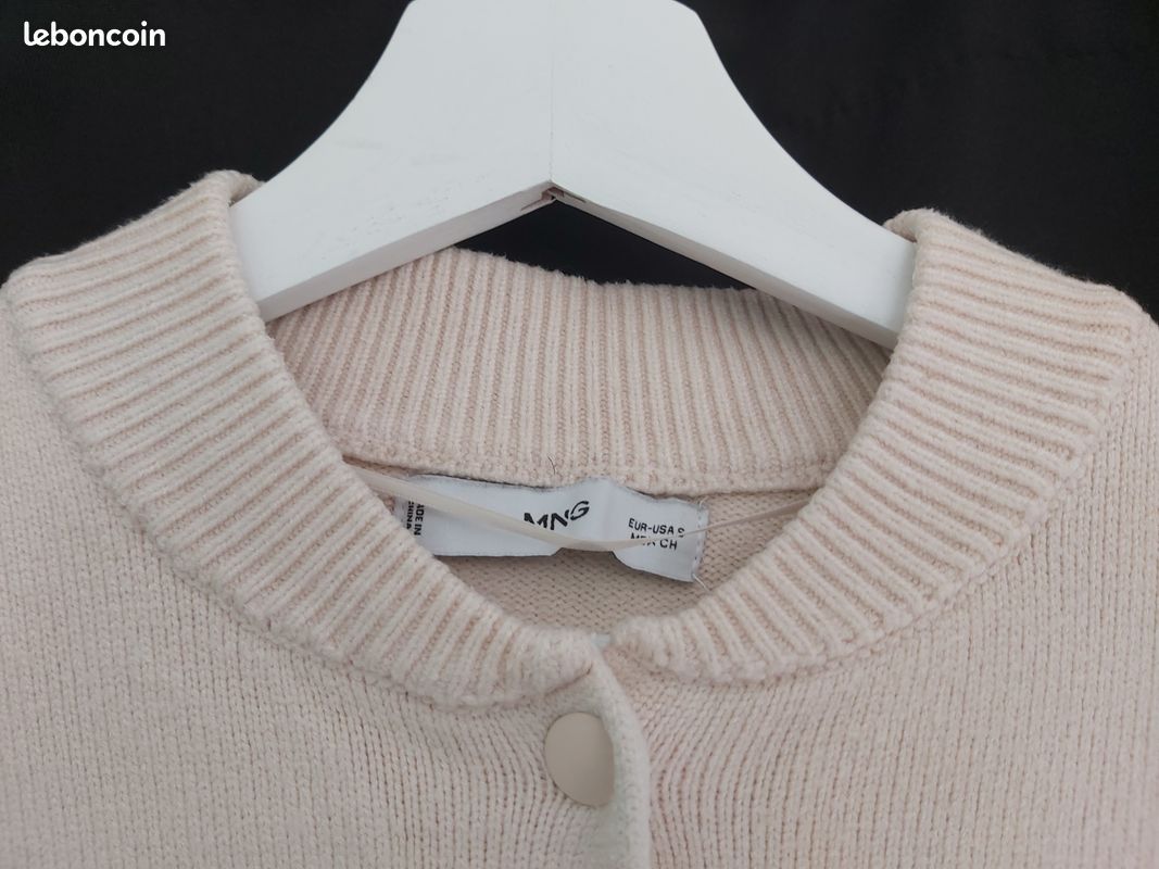 Gilet mango beige (image 2)