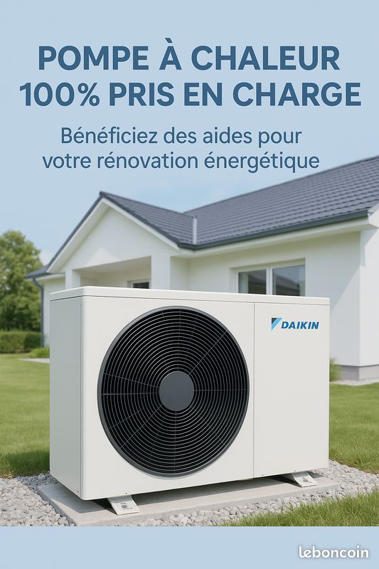 PAC air-eau + chauffage au sol (image 1)