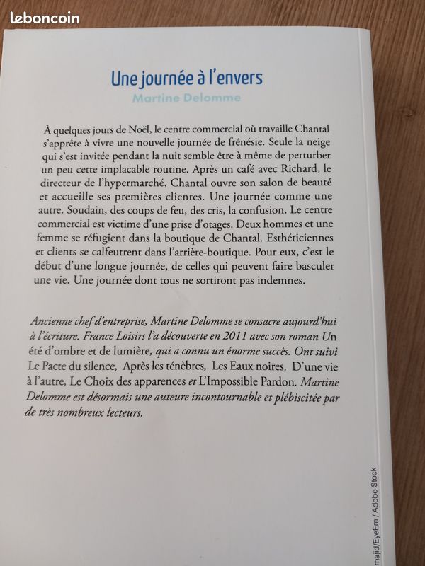 Une journée à l'envers de MARTINE DELOMME (image 2)