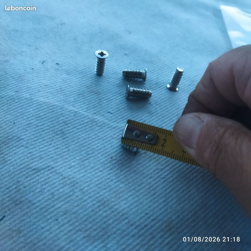 Lot de Cinq vis cruciformes de précision pour électronique/plastique (image 3)