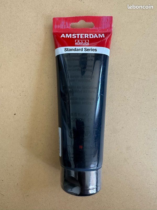 Acrylique noir Amsterdam (image 3)