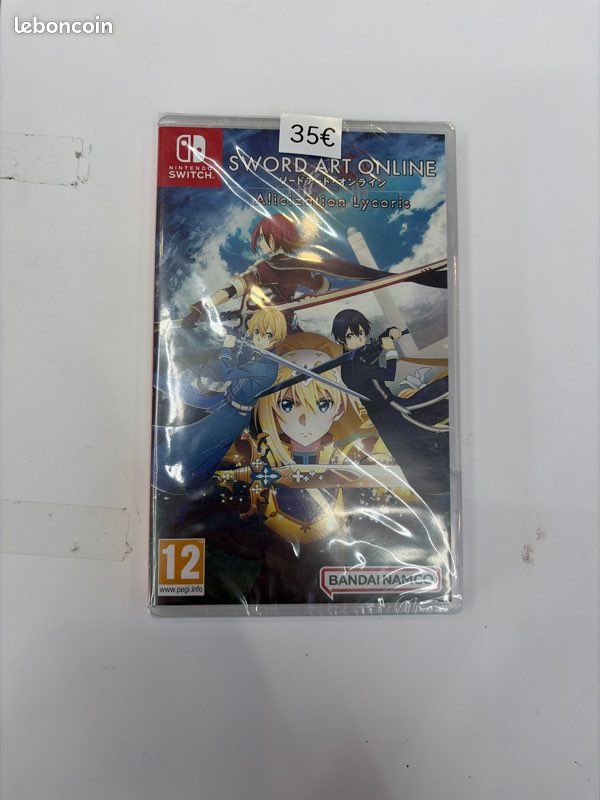 Sword Art Online : Alicization Lycoris - Nintendo Switch - Très Bon état