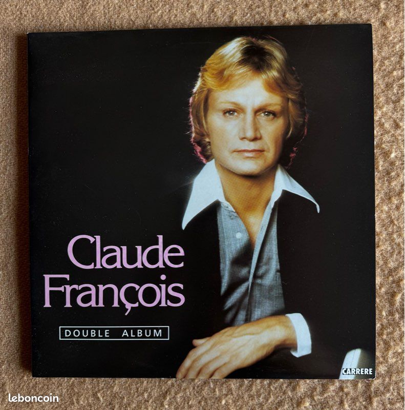 Claude François - Double Album Carrere - 66430 2 vinyles (image 1)