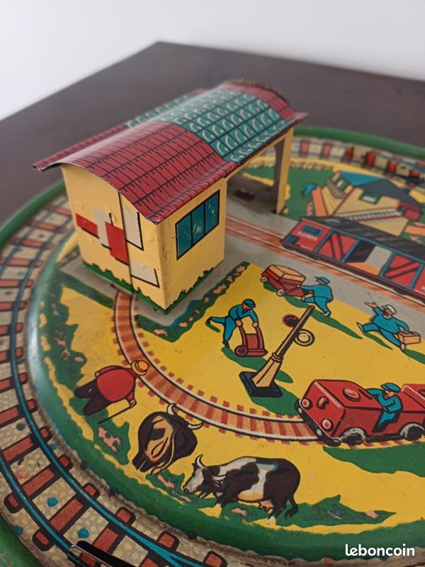 Jouet Vintage Technofix - Circuit Industriel Transport 322