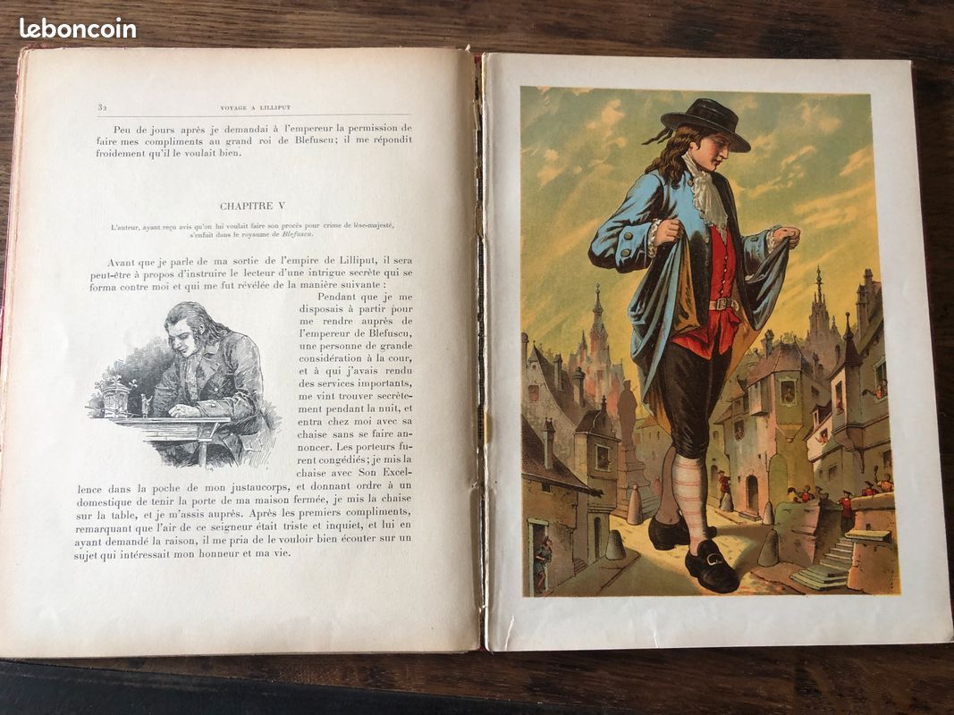 Voyages de Gulliver à Liliput et à Brobdingnac- Payot et Cie - Swift (image 5)