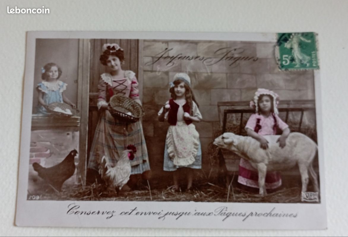 Carte postale" joyeuses Pâques" (image 9)