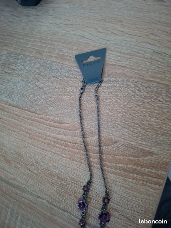 Collier En Strass Superbe - Neuf Avec étiquettes - Bijou Fantaisie Brillant