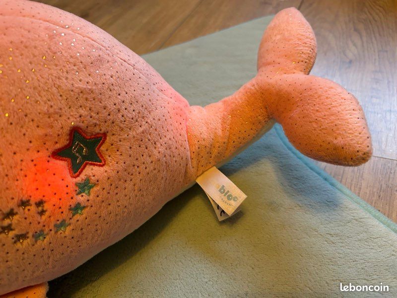 Grosse Peluche lumineuse Narval Bellabloo (image 9)