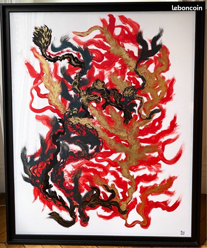 Oeuvre d’art/Ola Art/Amour passionnel (image 1)