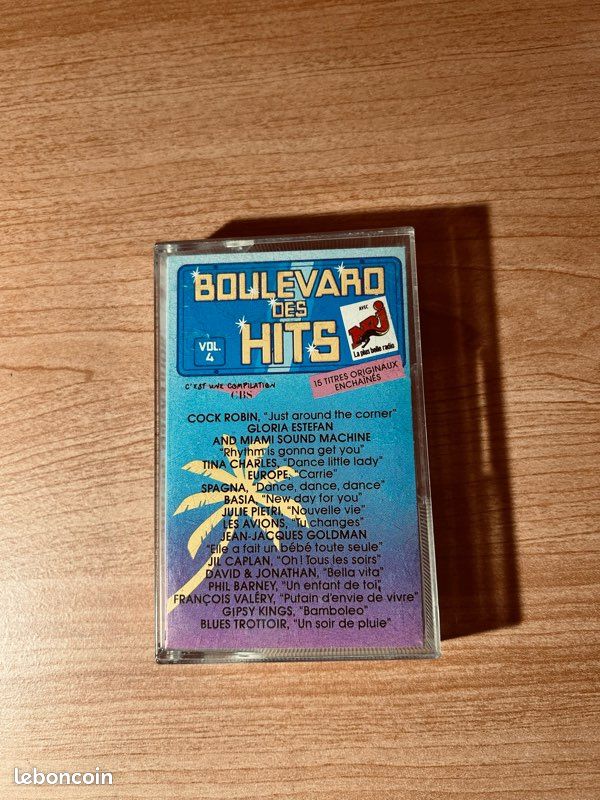 Cassette Boulevard des Hits vol 4 NRJ (image 1)