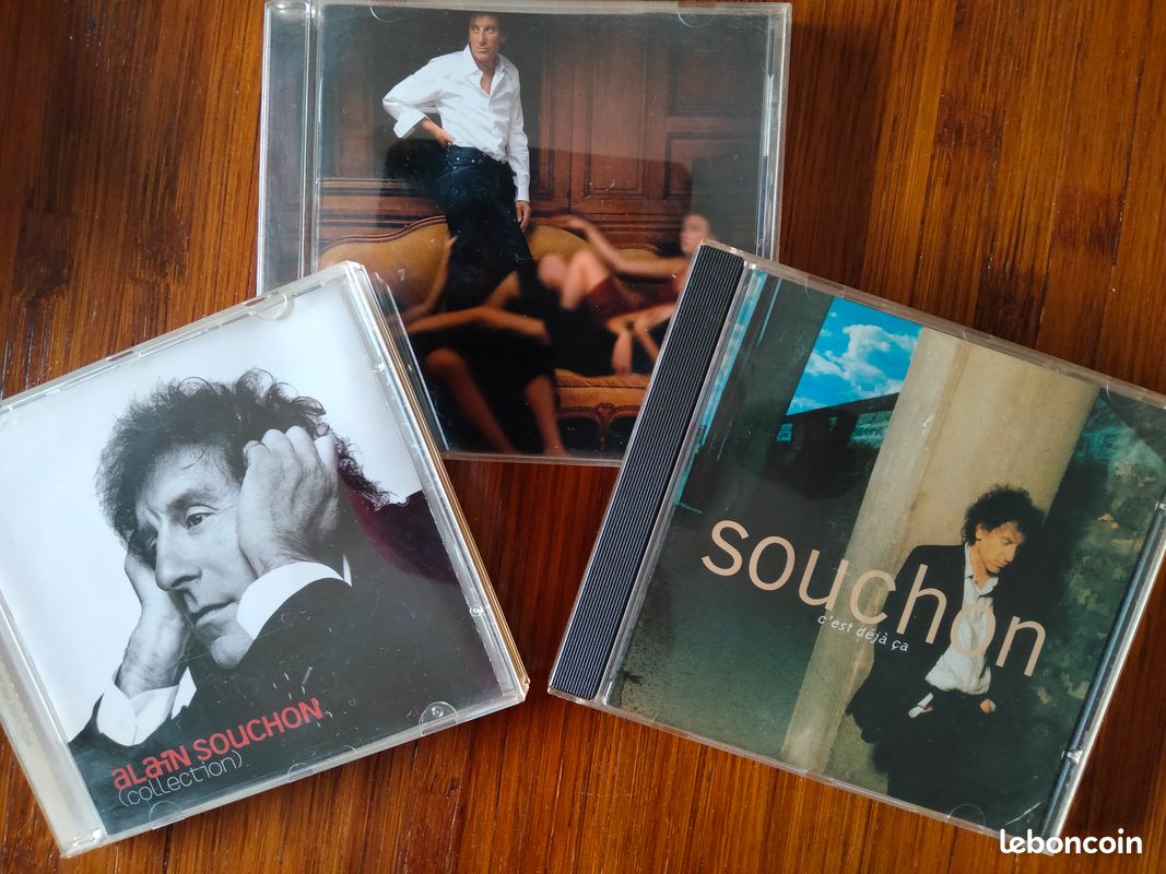 Lot 3 cd Alain Souchon (image 1)