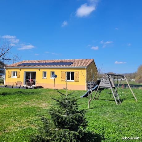 Maison 100m² plain pied - garage et jardin - Martres-Tolosane
