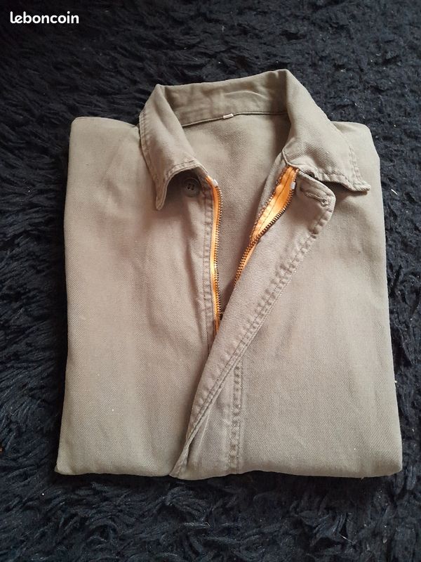 Veste kaki made in France Adolphe l'abondance qualité (image 9)