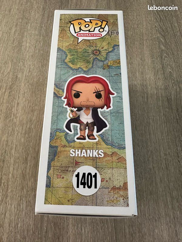 NEUF Funko POP 1401 One Piece Shanks Wanted Poster C2E2 2024