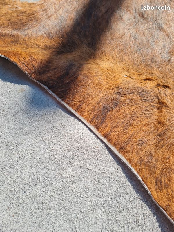 Tapis peau de bete véritable (image 5)