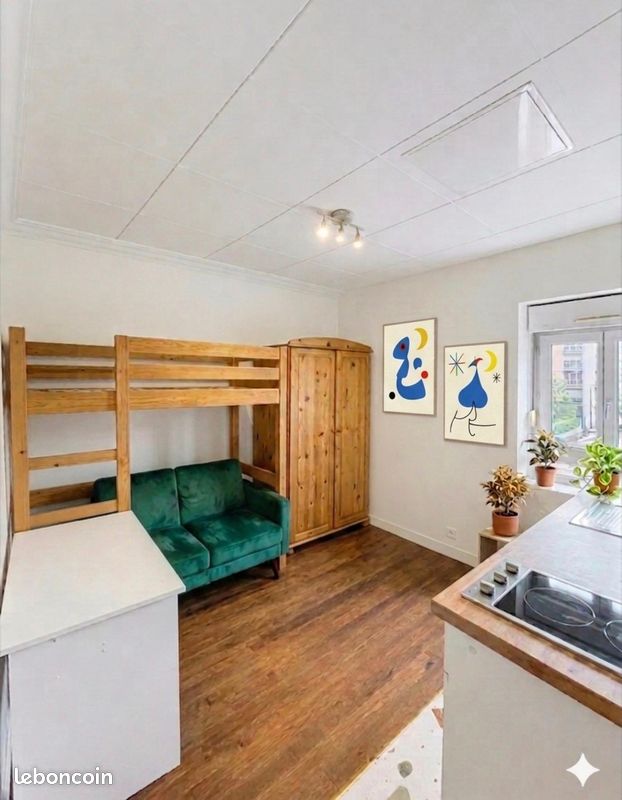 Appartement 1 pièce 15 m² · à Villeurbanne · 15 m² · 475 €/mois