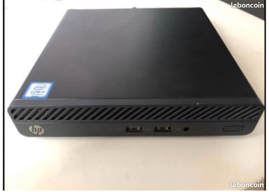Mini Ordinateur HP 260 G3 -i3-8Go Ram-240Go SSD-win 10 Pro (image 1)