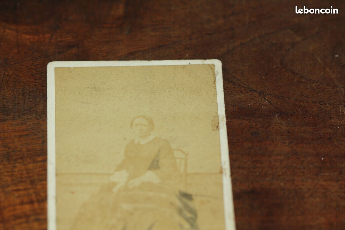 Photo Ancienne CDV - Portrait De Femme - Mode Vers 1860 - Paris Pierson