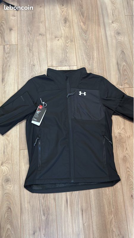 Veste softshell Under Armour noir taille L neuf (image 2)