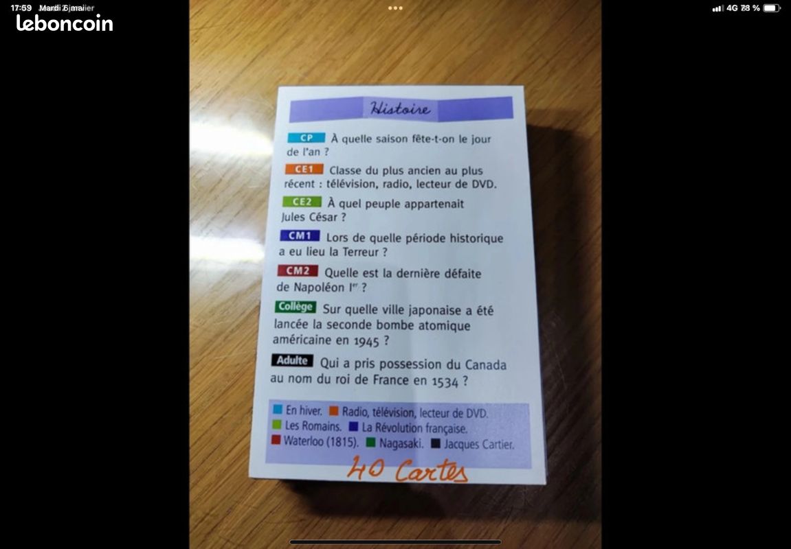 Jeu LES INCOLLABLES (image 11)