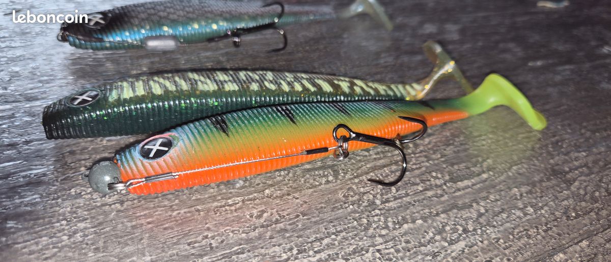 Esca In Gomma Monkey Lures King Lui 7,5 Cm – Per Luccio, Persico, Lucioperca E Merluzzo
