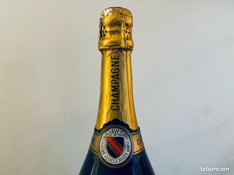 Magnum de champagne de collection cuvée commémorative concorde 1989 (image 3)