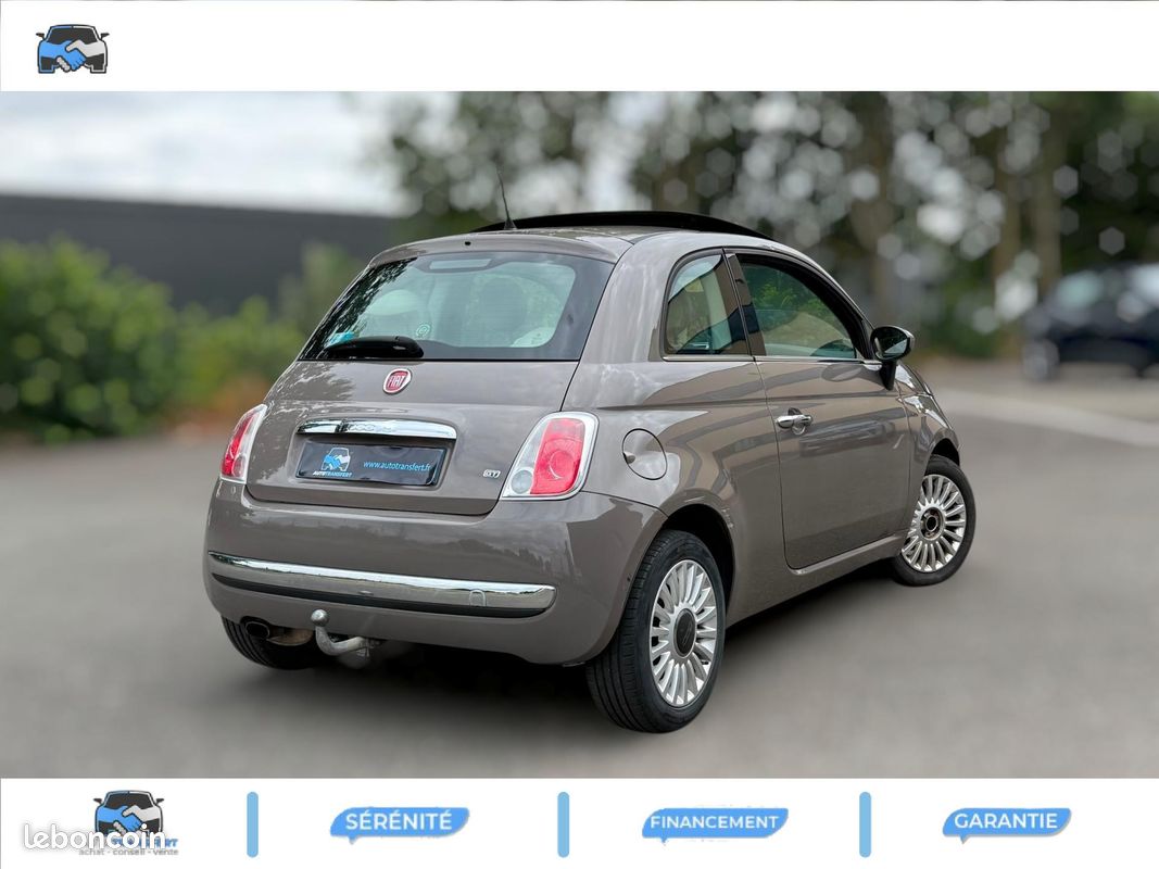 Fiat fiat 500 1.3 multijet 70 - toit ouvrant - garantie 6 mois - paiement en 3x (image 5)