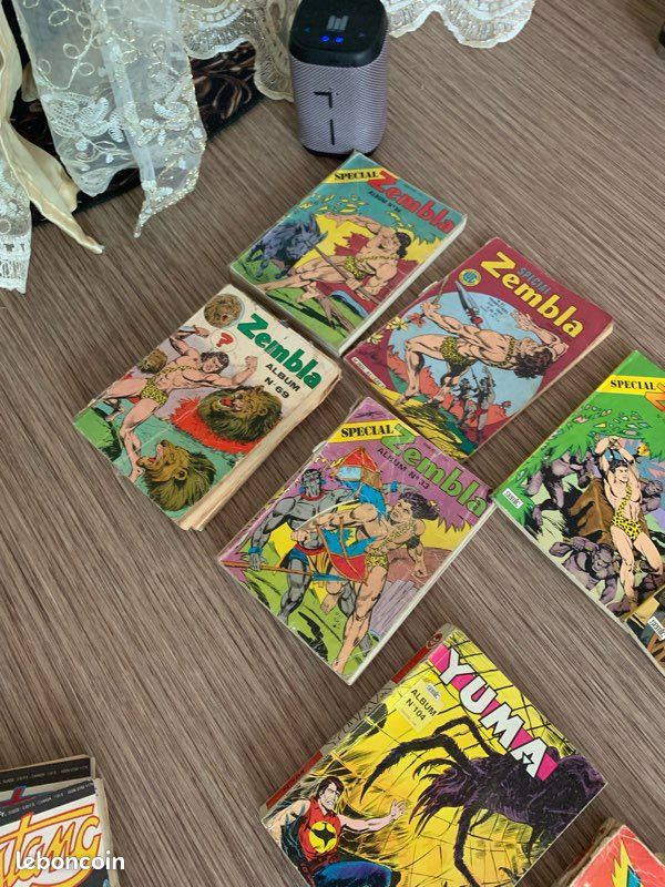 Lot de ~25 BD petits formats vintage - Zembla, Mustang, Yuma, Kiwi, Rodéo (Semic / Lug) (image 7)