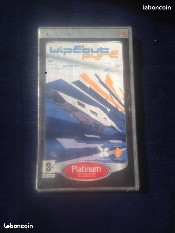 Jeu PSP WipEout Pure ( boitier fissuré ) (image 1)