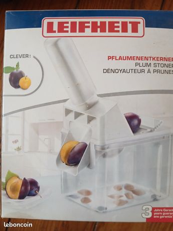 Dénoyauteur de Fruits - Dénoyauteur de Fruits - Dénoyauteur et éplucheur de Fruits en Acier Inoxydable - pour Litchi, Cerise, ustensile de Cuisine