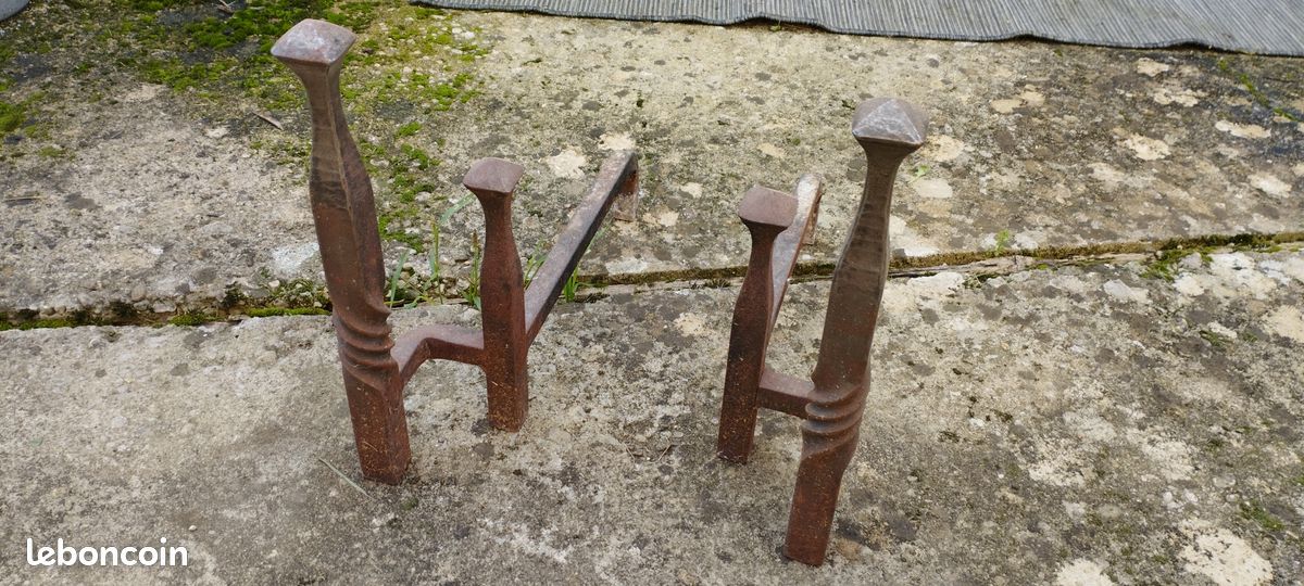 Chenets cheminée (image 1)