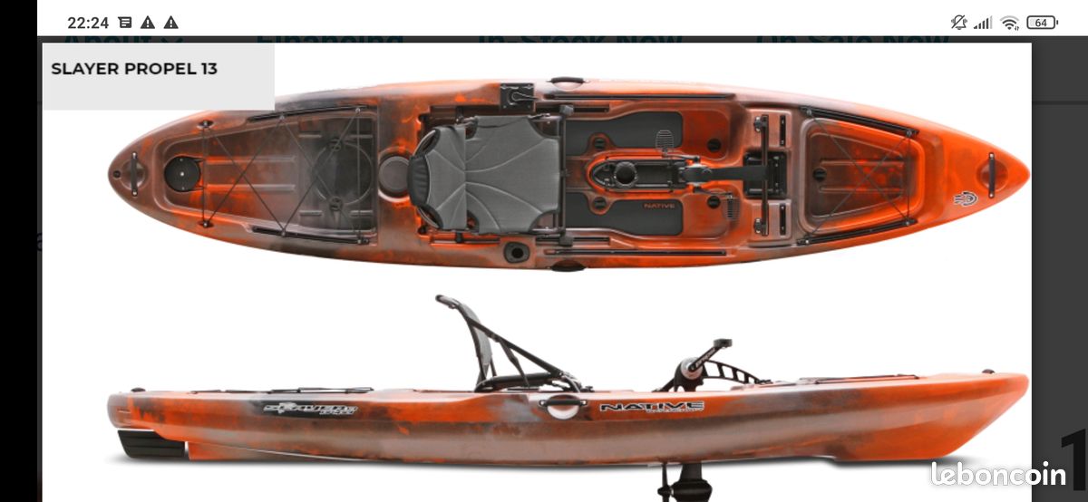 Kayak pêche slayer 13 (image 1)