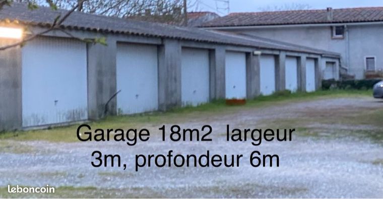 Garage Box à Bram Disponible de suite