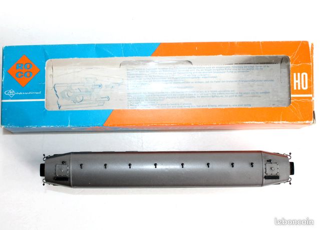 ROCO HO 4219 VOITURE VOYAGEUR BROCHET 3e CLASSE NS 810 WAGON AMENAGÉ + ECLAIRAGE - Collection