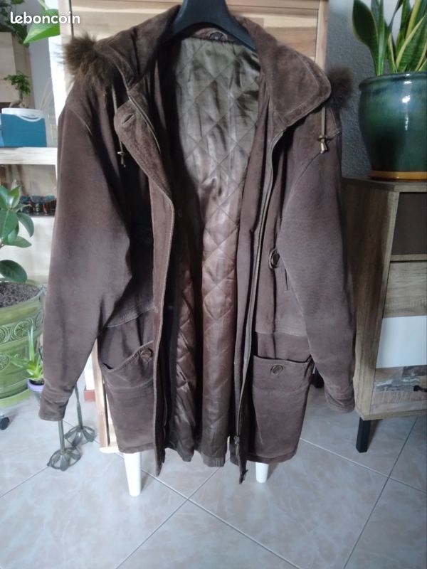 Manteau marron "Echt Leder" (image 3)