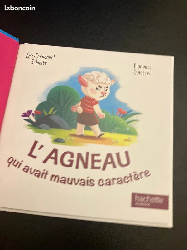 Livre. L'Agneau qui avait mauvais caractère. Happy Meal (image 3)