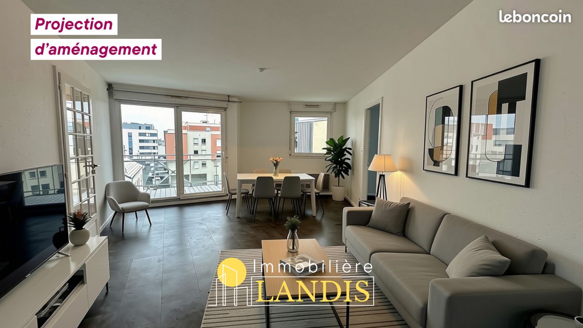 Appartement 4 pièces 84 m² · à Sélestat · 83,8 m² · 850 €/mois