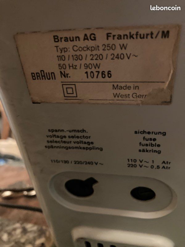 Braun cockpit 250 + dual 1210 (image 12)