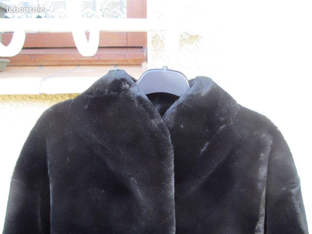 Magnifique manteau noir 3/4 (image 2)