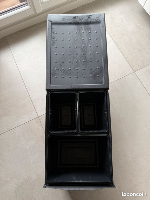 Bloc poubelles sous évier à glissières (image 2)