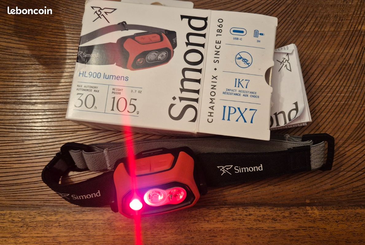 Lampe frontale HL900 (image 2)