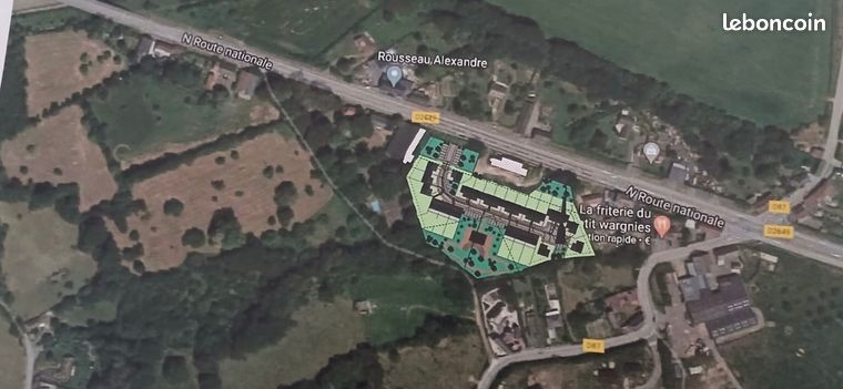 Terrain 9782 m² Wargnies-le-Petit