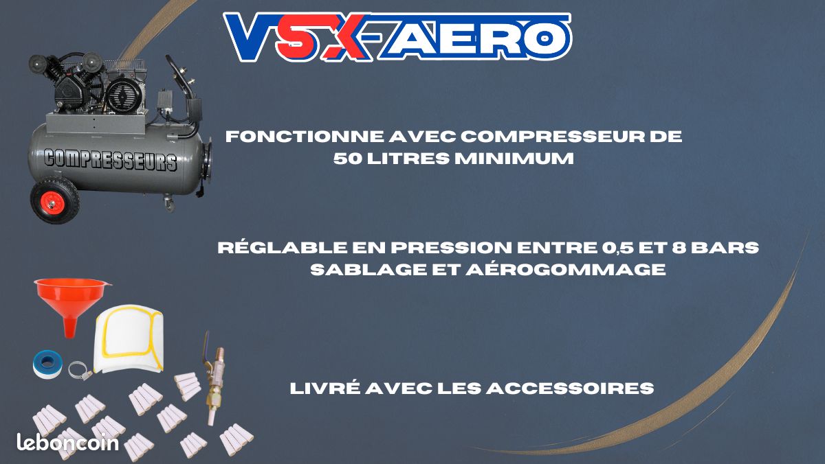 Pack aérogommage sableuse complet (image 3)