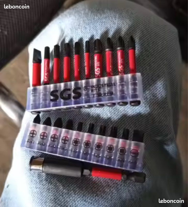 Set De 6 Embouts De Tournevis Magnétiques En Acier Allié – Tailles Variées, Anti-dérapant