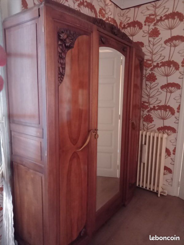 Armoire à glace en bois massif (image 2)