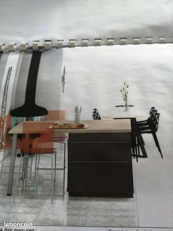 Meubles neufs cuisine Mobalpa 3m45 linéaire (sans façade et plan de travail) (image 3)