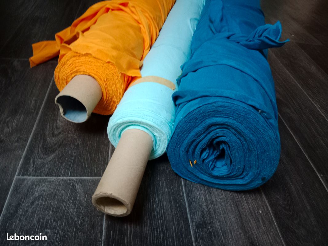 Rouleaux de tissu jersey coton (image 2)